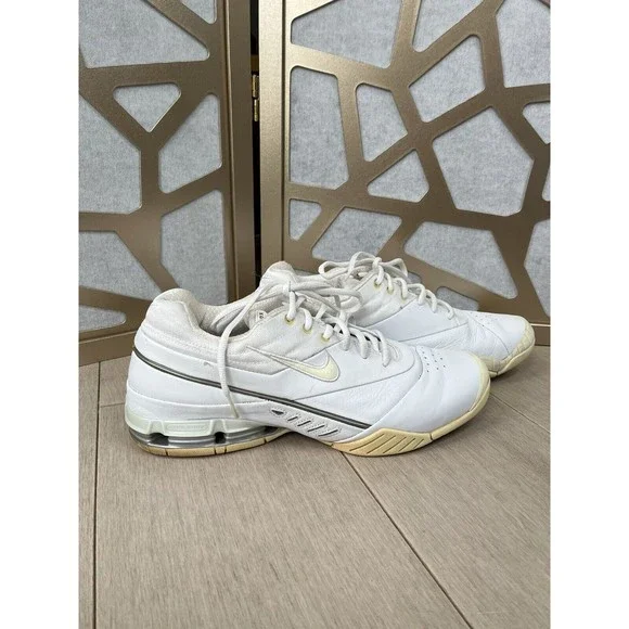 Nike | Shoes | Nike Drc2 Shox Men Sz 1 White Leather Shoes  display picture 1
